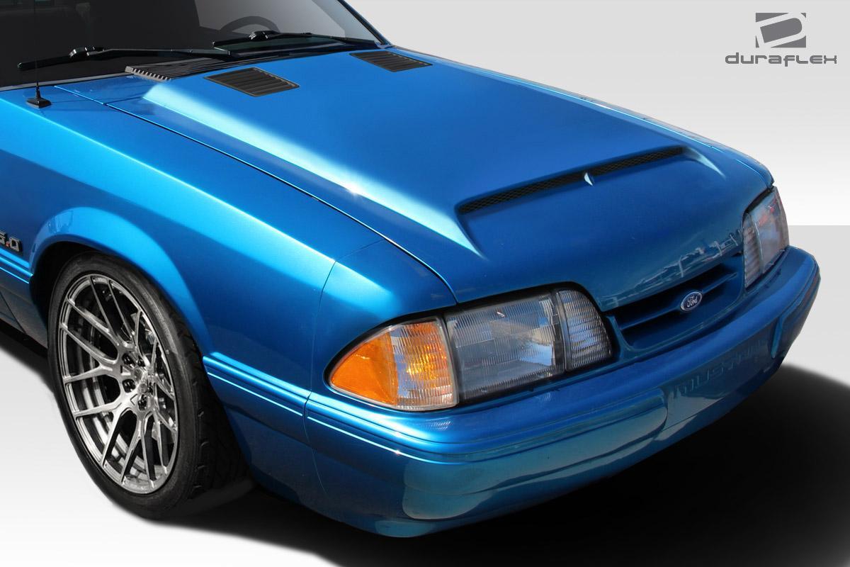 1987-1993 Ford Mustang Duraflex GT500 Hood - Image 2