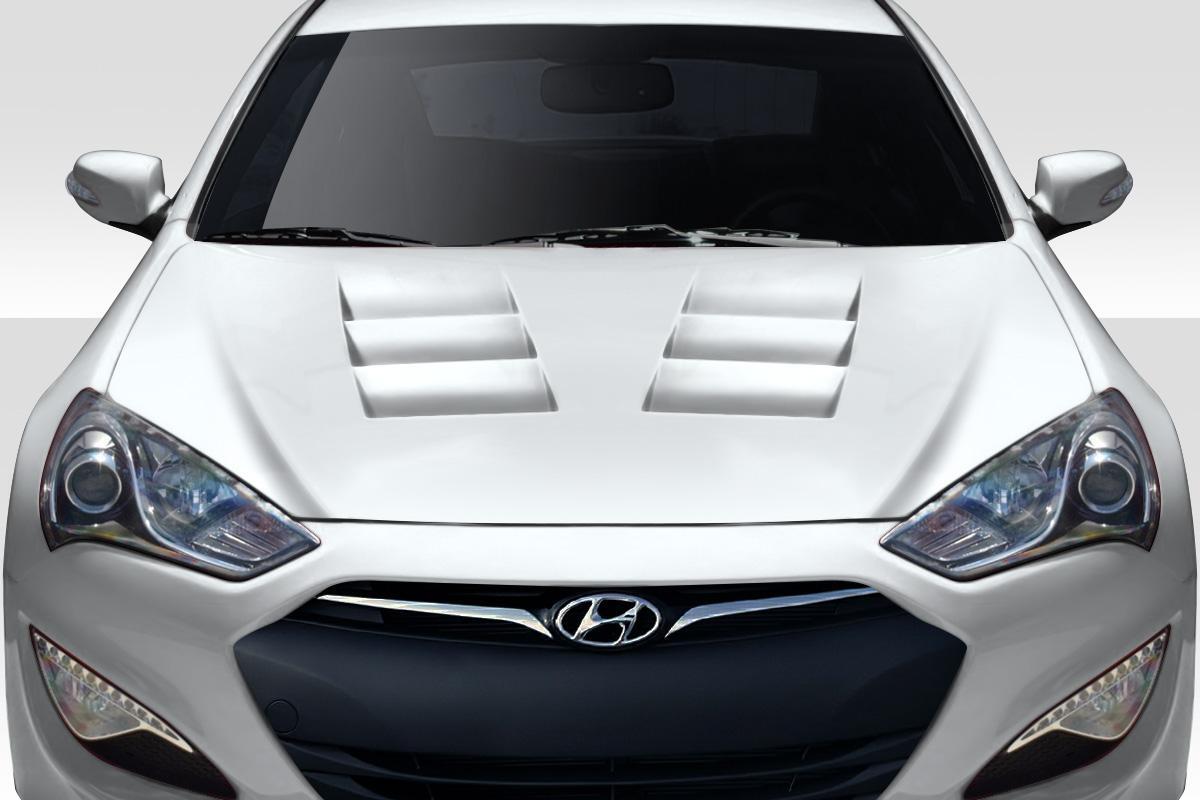 2013-2016 Hyundai Genesis Duraflex TS-1 Hood - Image 1