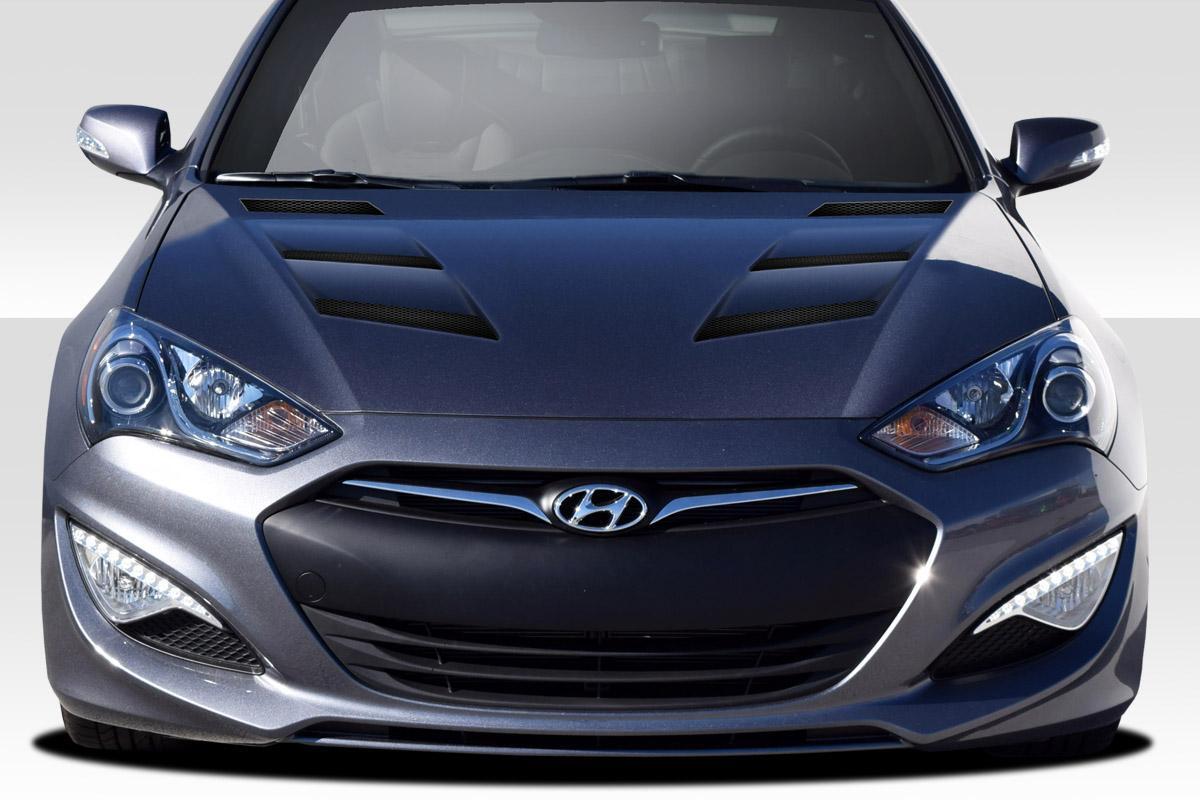 2013-2016 Hyundai Genesis Duraflex AM-S Hood - Image 1