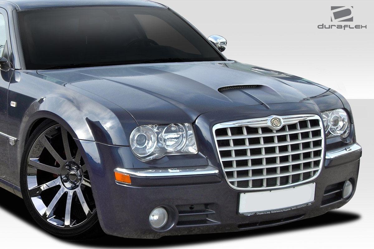 2005-2010 Chrysler 300C Duraflex SRT Look Hood - Image 2