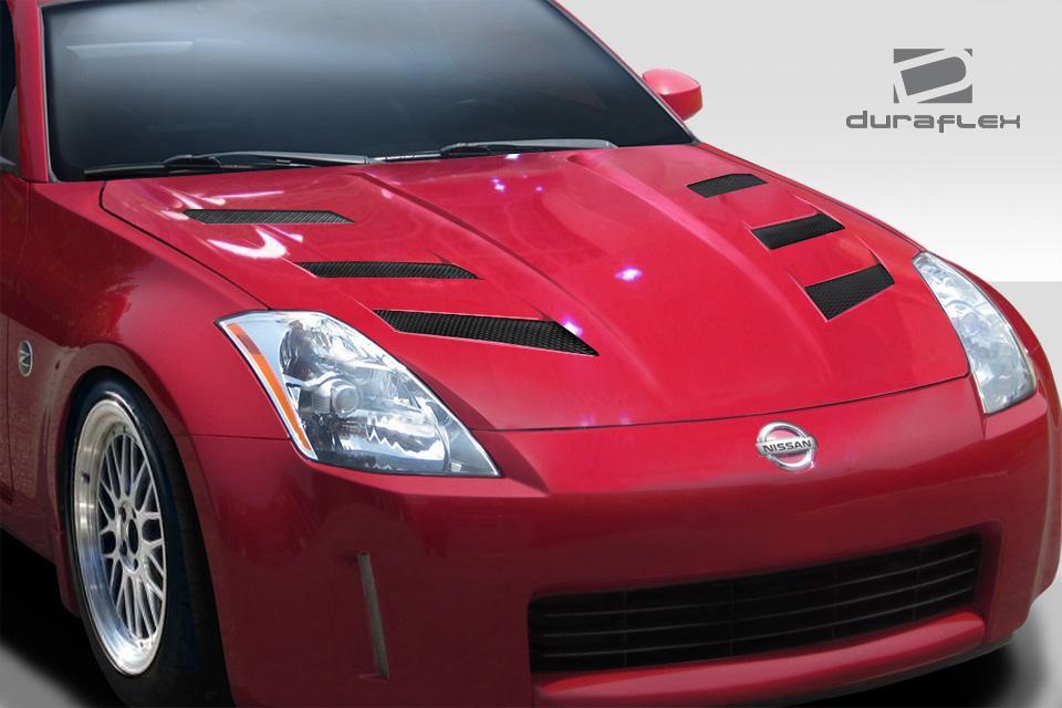2003-2006 Nissan 350Z Duraflex AM-S Hood - Image 2