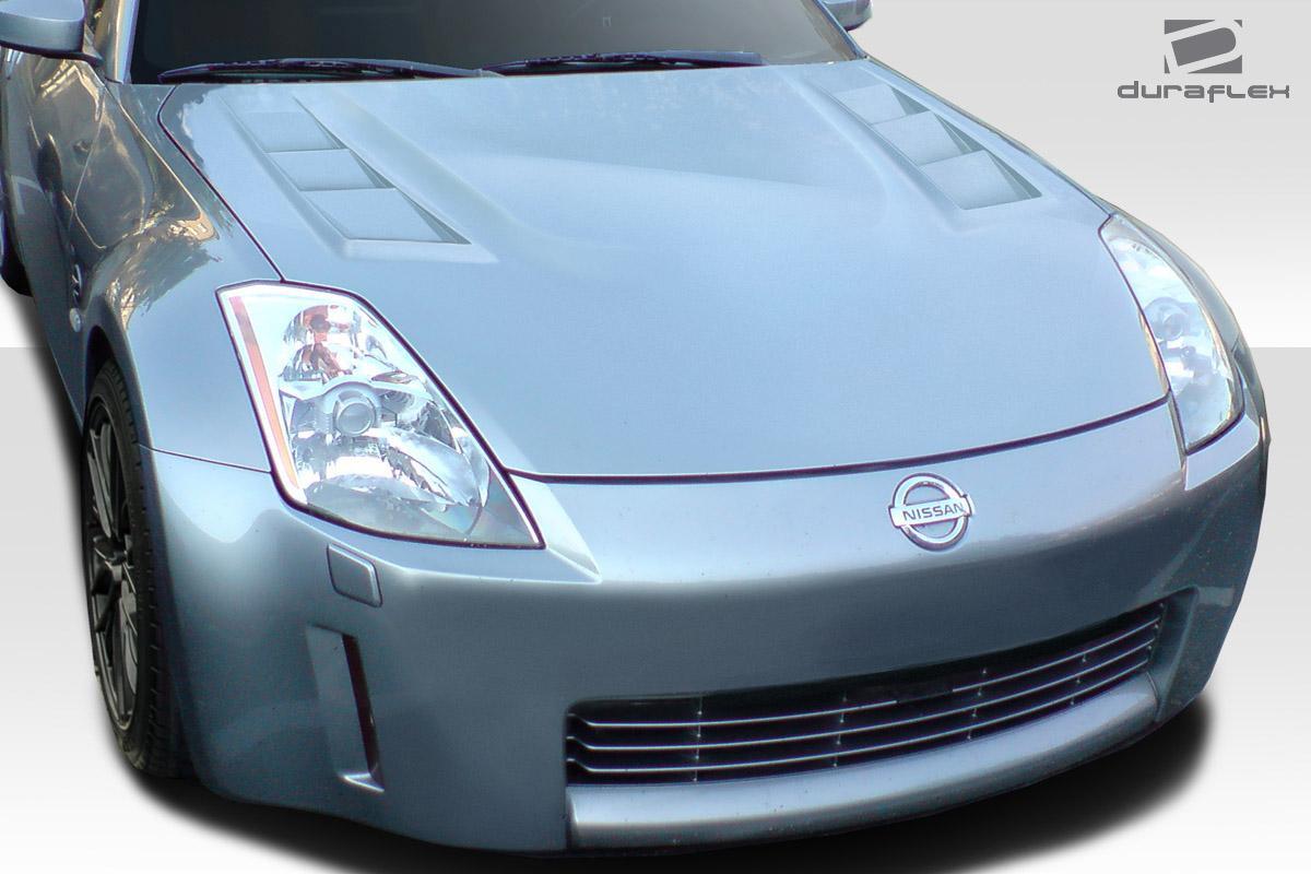 2007-2008 Nissan 350Z Duraflex TS-3 Hood - Image 2