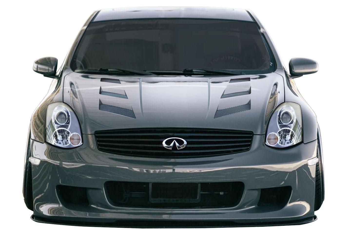 2003-2007 Infiniti G Coupe Duraflex AM-S Hood - Image 1