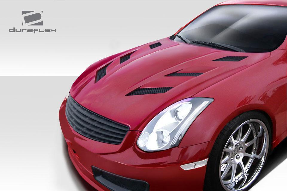 2003-2007 Infiniti G Coupe Duraflex AM-S Hood - Image 2