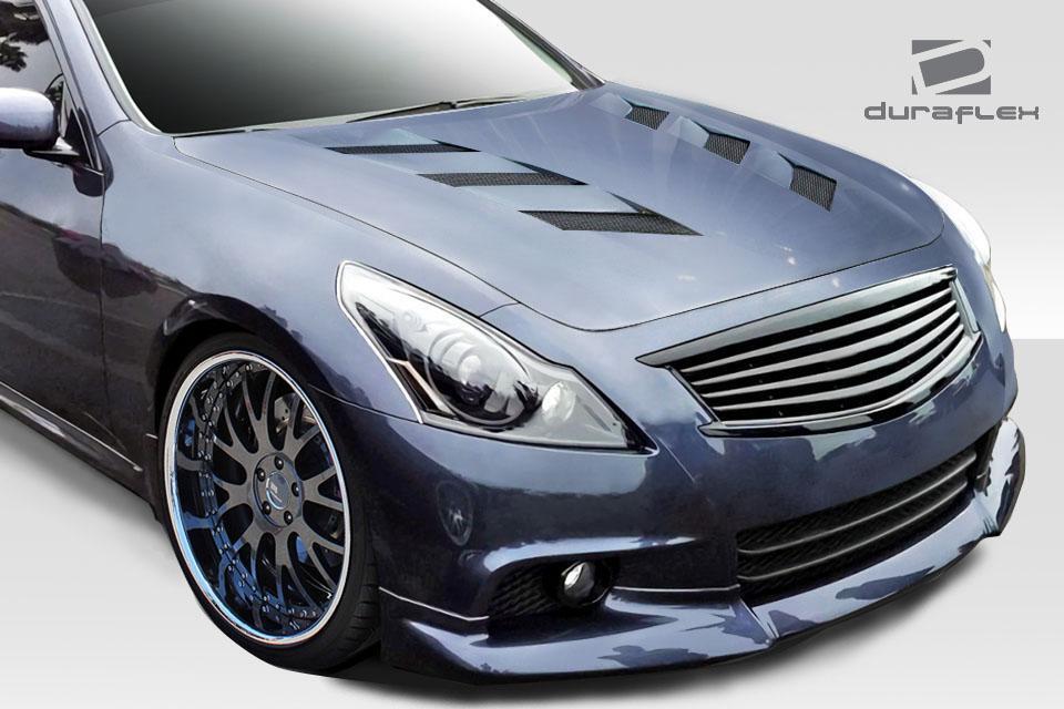 2007-2013 Infiniti G Sedan Duraflex AM-S Hood - Image 2