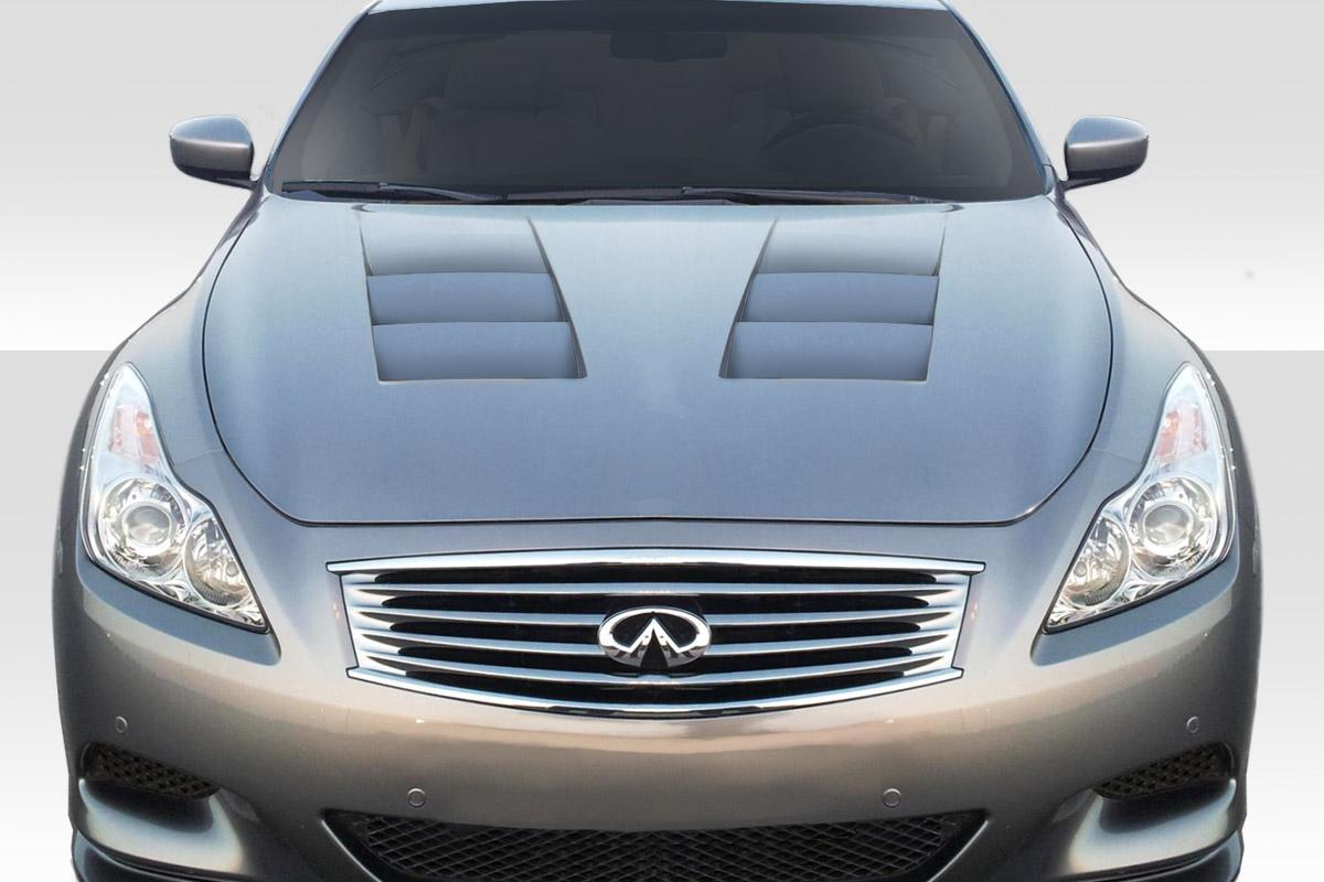 2007-2013 Infiniti G Sedan Duraflex TS-1 Hood - Image 1