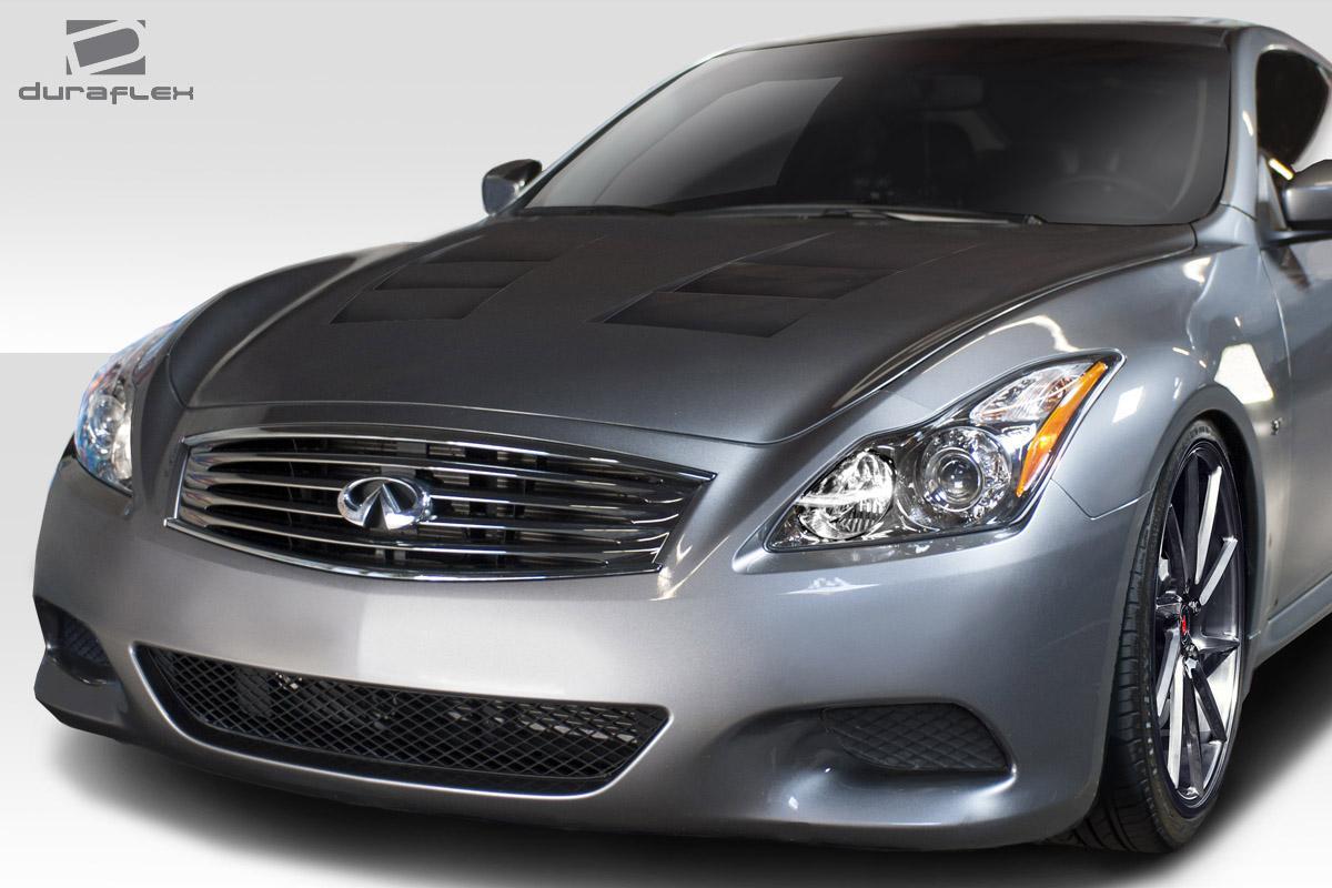 2007-2013 Infiniti G Sedan Duraflex TS-1 Hood - Image 2