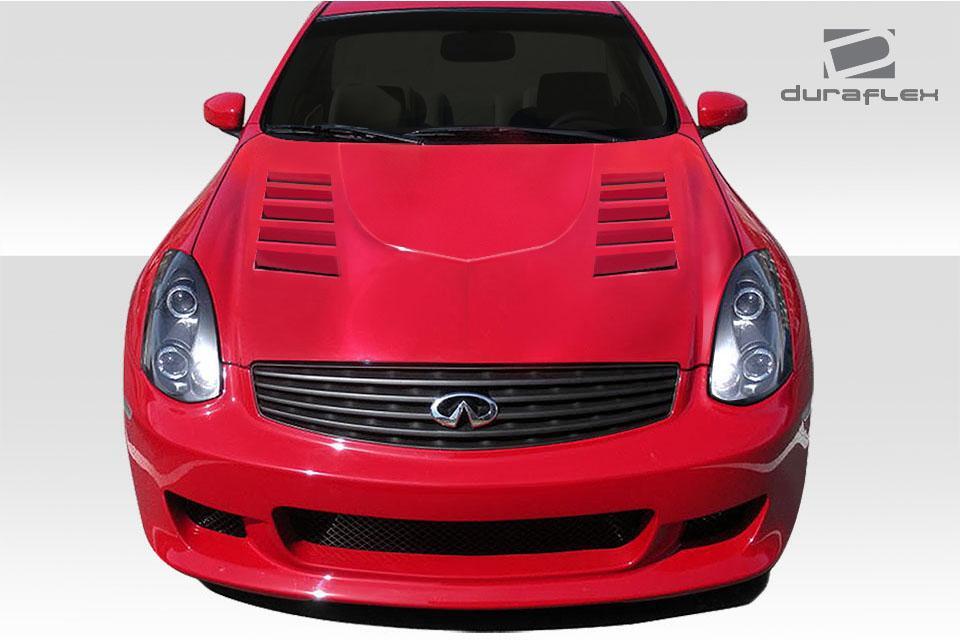 2003-2007 Infiniti G Coupe Duraflex O Design Hood - Image 2