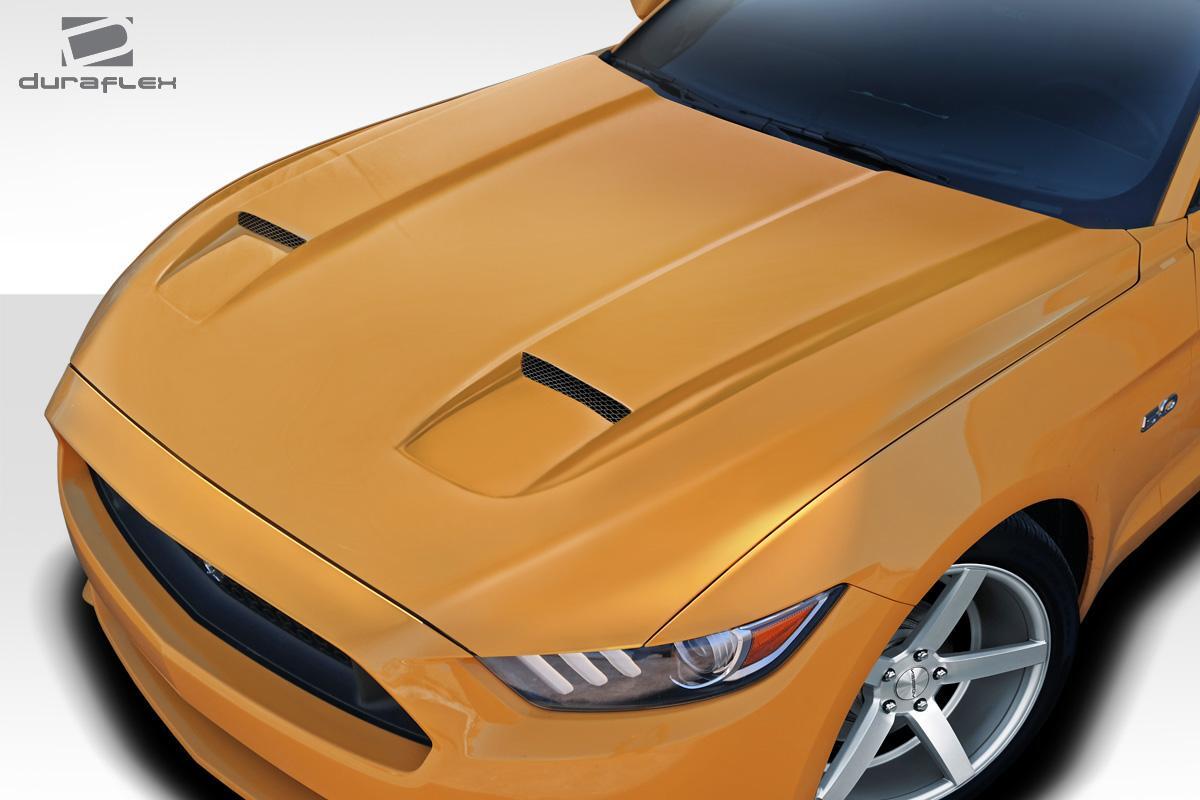 2015-2017 Ford Mustang Duraflex MK7 Hood - Image 2