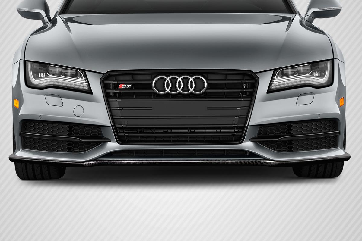 2012-2015 Audi A7 Carbon Creations S Line Carbon Fiber Front Lip - Image 1