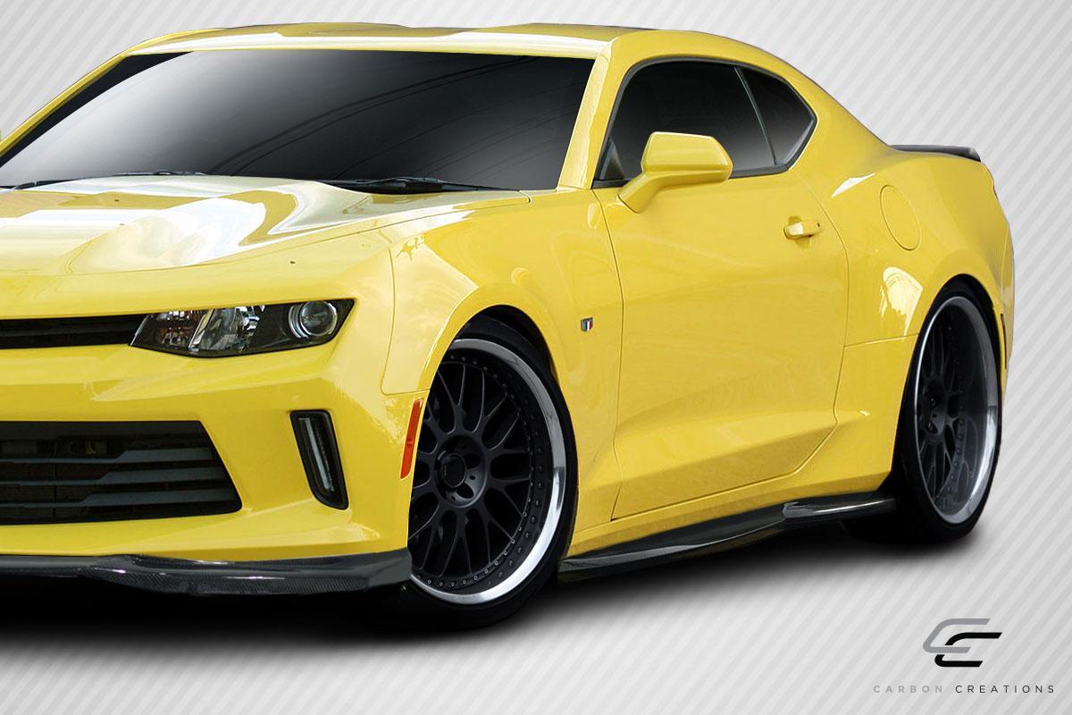 2016-2023 Chevrolet Camaro Carbon Creations Arsenal Carbon Fiber Side Skirts - Image 2