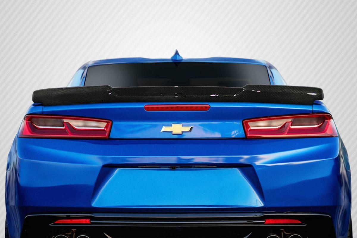 2016-2023 Chevrolet Camaro Carbon Creations Arsenal Carbon Fiber Rear Wing - Image 1