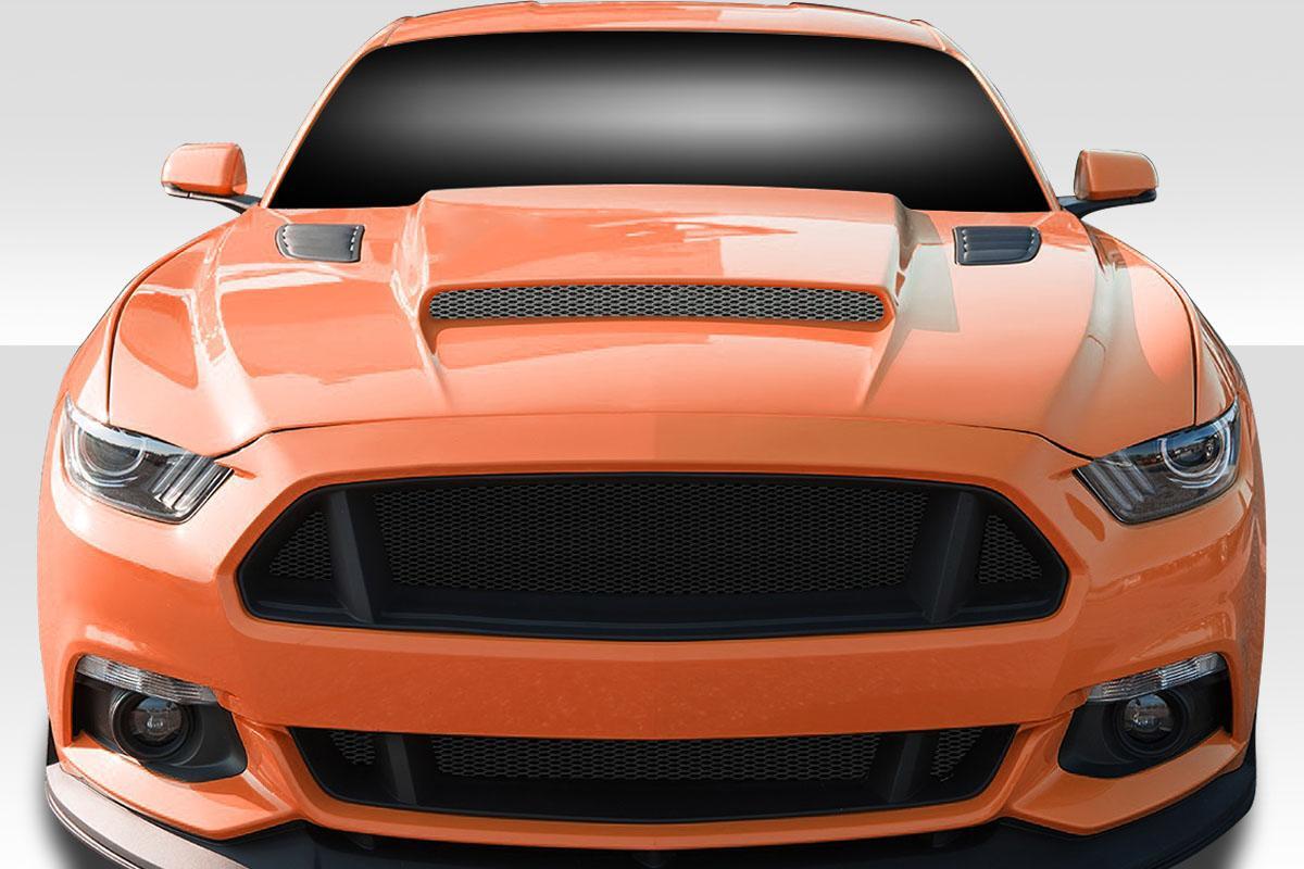 2015-2017 Ford Mustang Duraflex CVX V2 Hood - Image 1