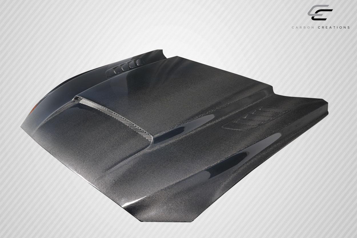 2015-2017 Ford Mustang Carbon Creations CVX V2 Carbon Fiber Hood - Image 11