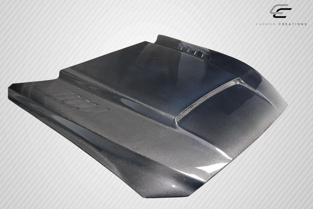 2015-2017 Ford Mustang Carbon Creations CVX V2 Carbon Fiber Hood - Image 12