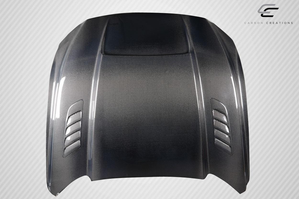 2015-2017 Ford Mustang Carbon Creations CVX V2 Carbon Fiber Hood - Image 14