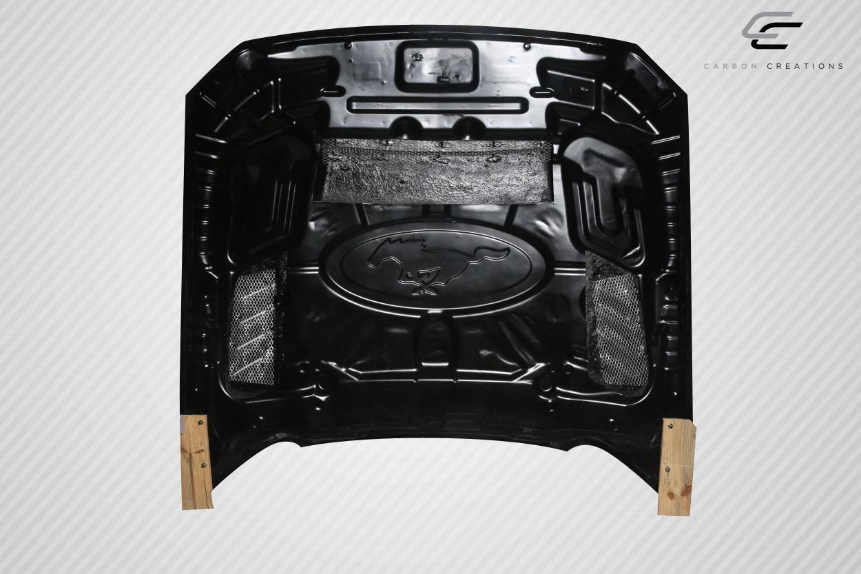 2015-2017 Ford Mustang Carbon Creations CVX V2 Carbon Fiber Hood - Image 3