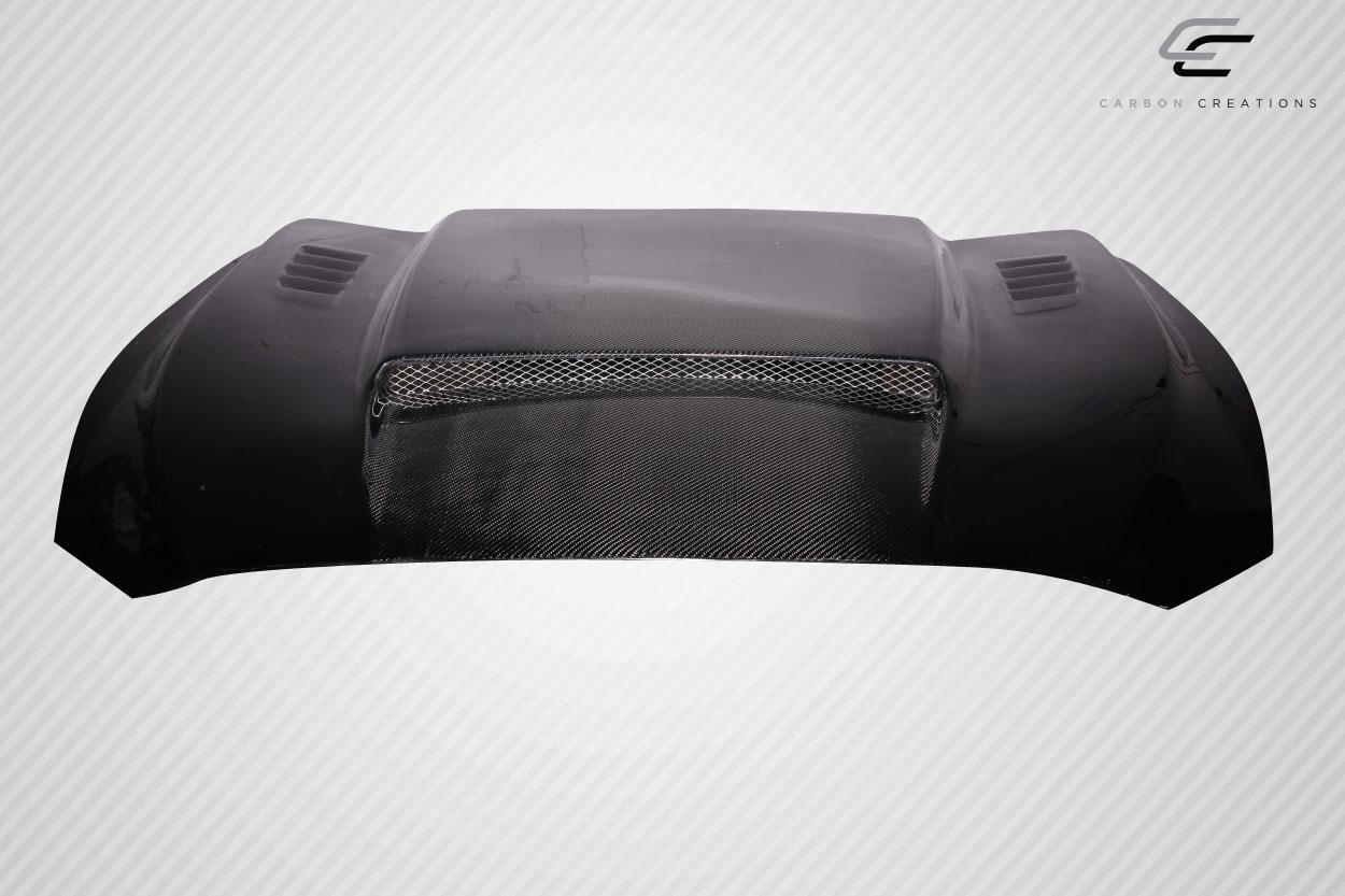 2015-2017 Ford Mustang Carbon Creations CVX V2 Carbon Fiber Hood - Image 4