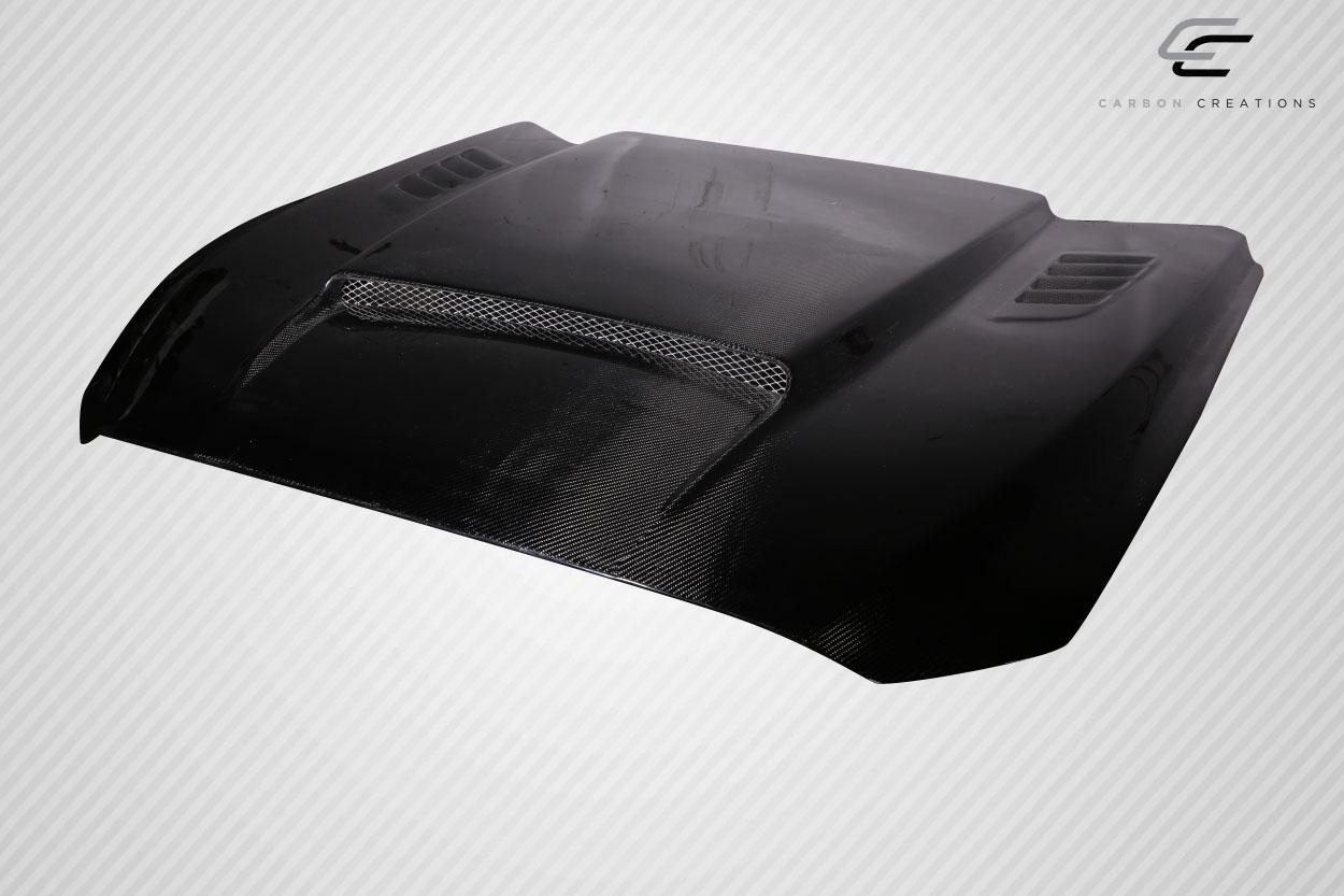 2015-2017 Ford Mustang Carbon Creations CVX V2 Carbon Fiber Hood - Image 6