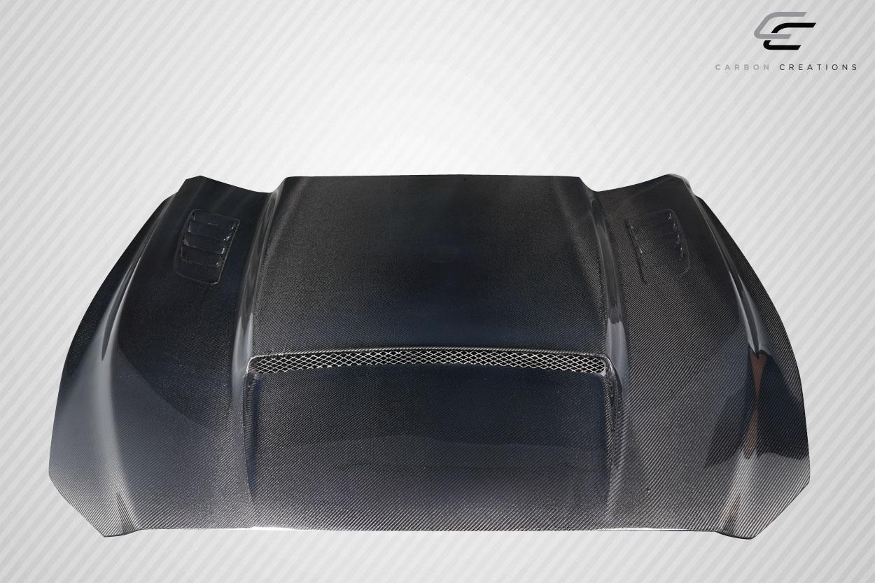 2015-2017 Ford Mustang Carbon Creations CVX V2 Carbon Fiber Hood - Image 9