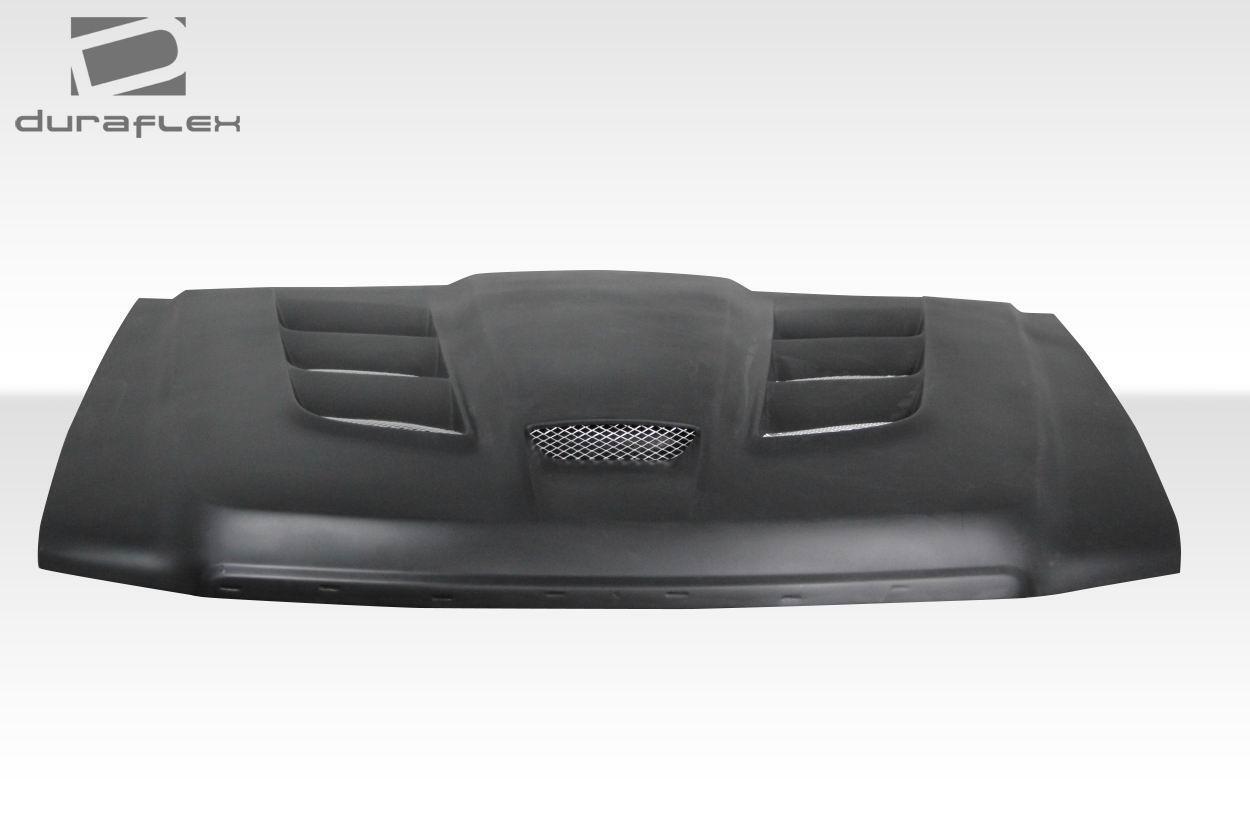 2007-2013 GMC Sierra Duraflex Viper Look Hood - Image 3