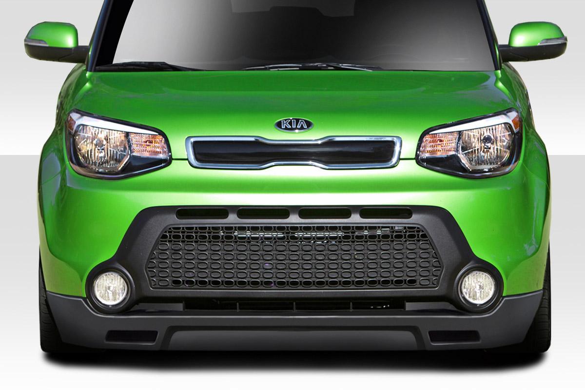 2015-2016 Kia Soul Duraflex Racer Front Lip - Image 1