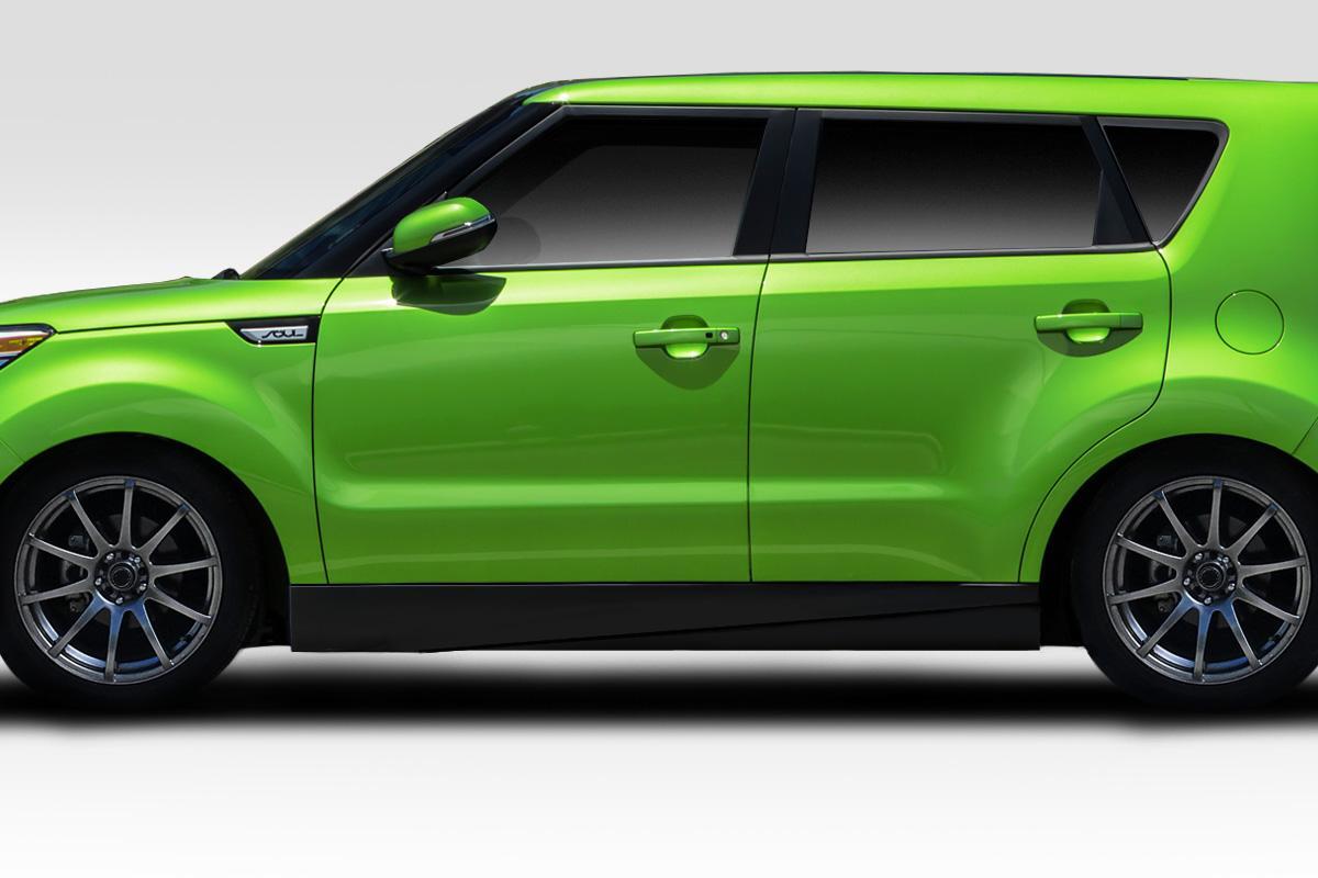 2015-2016 Kia Soul Duraflex Racer Side Skirts - Image 1