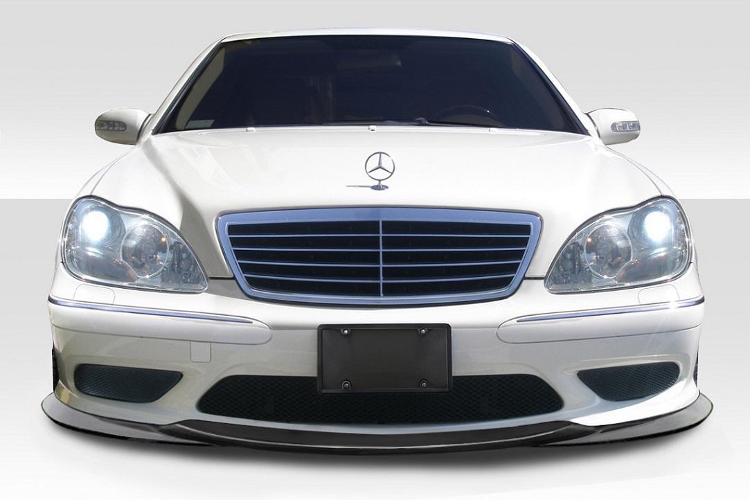 2003-2006 Mercedes S Class Duraflex Sport Front Lip - Image 1