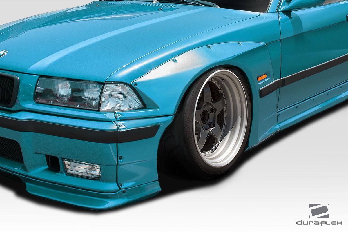 1992-1998 BMW 3 Series Duraflex Circuit Side Skirts - Image 2