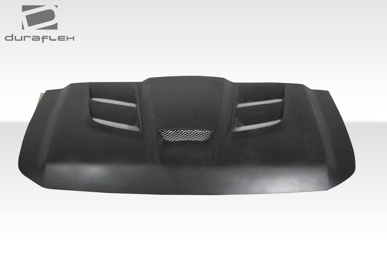 2004-2015 Nissan Titan Duraflex Viper Look Hood - Image 2