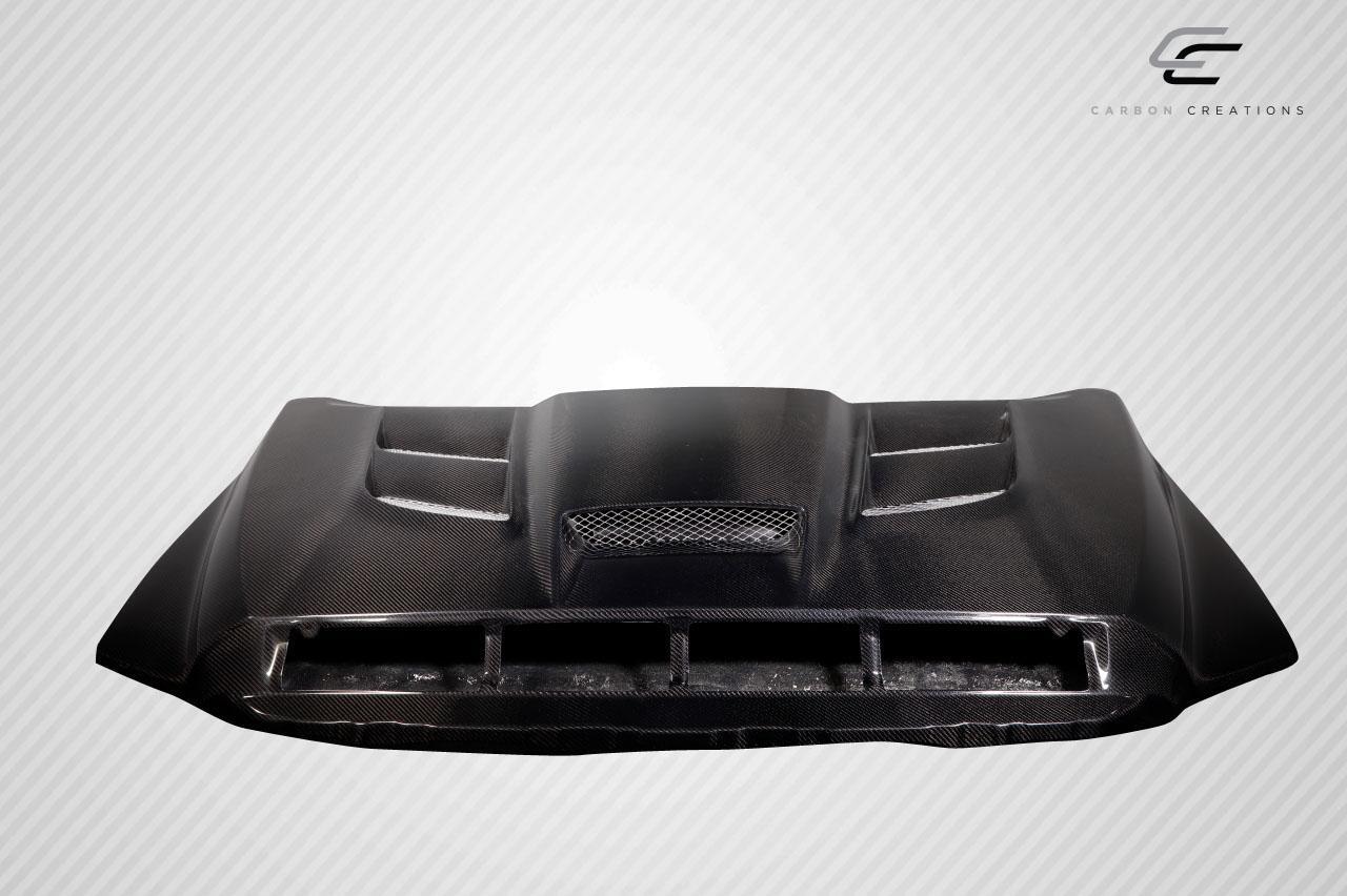 2014-2021 Toyota Tundra Carbon Creations Look Carbon Fiber Hood - Image 2