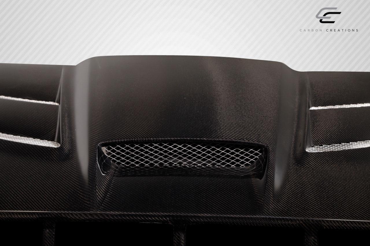 2014-2021 Toyota Tundra Carbon Creations Look Carbon Fiber Hood - Image 5