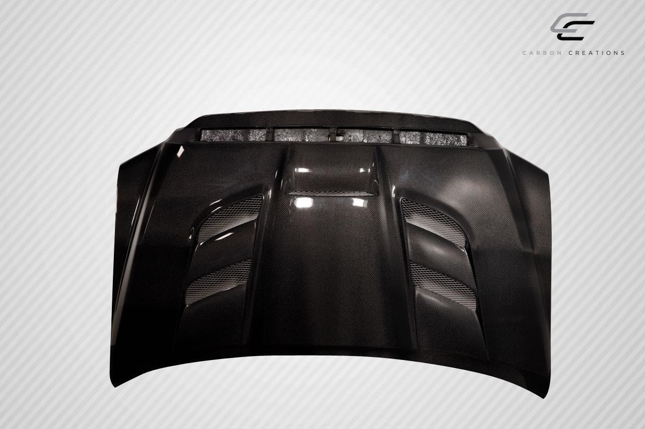2014-2021 Toyota Tundra Carbon Creations Look Carbon Fiber Hood - Image 7