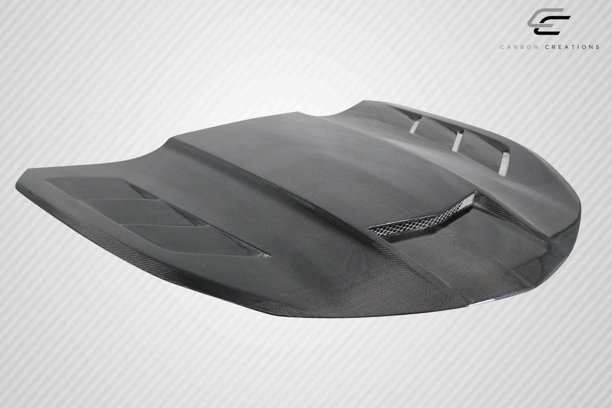 2016-2024 Chevrolet Camaro Carbon Creations TS-1 Carbon Fiber Hood - Image 4