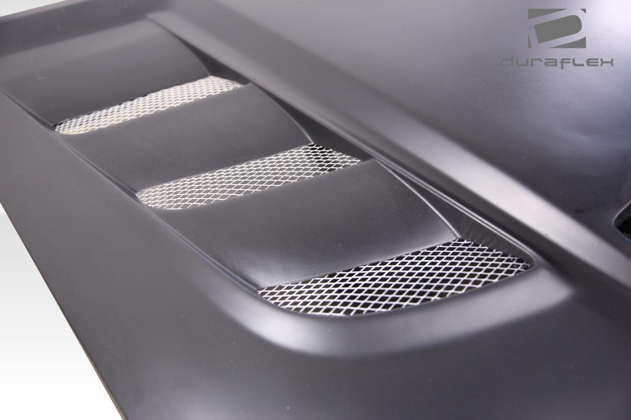2008-2023 Dodge Challenger Duraflex Viper Look Hood - Image 5