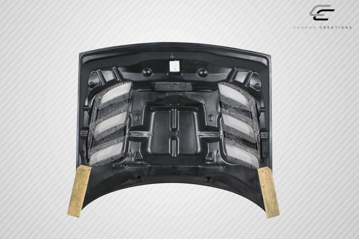 2008-2023 Dodge Challenger Carbon Creations Viper Look Carbon Fiber Hood - Image 10