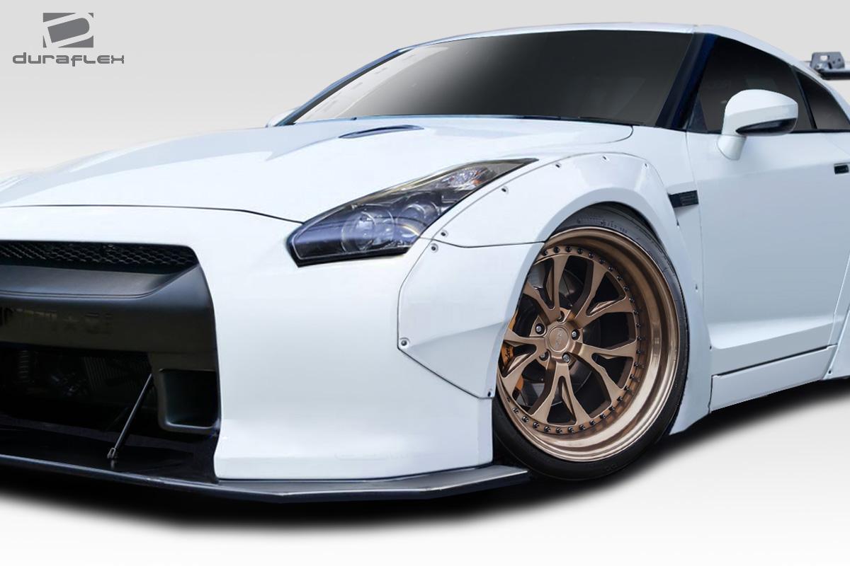 2009-2021 Nissan GTR Duraflex LBW Fender Flare - Image 2