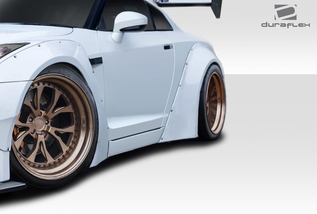 2009-2021 Nissan GTR Duraflex LBW Fender Flare - Image 2