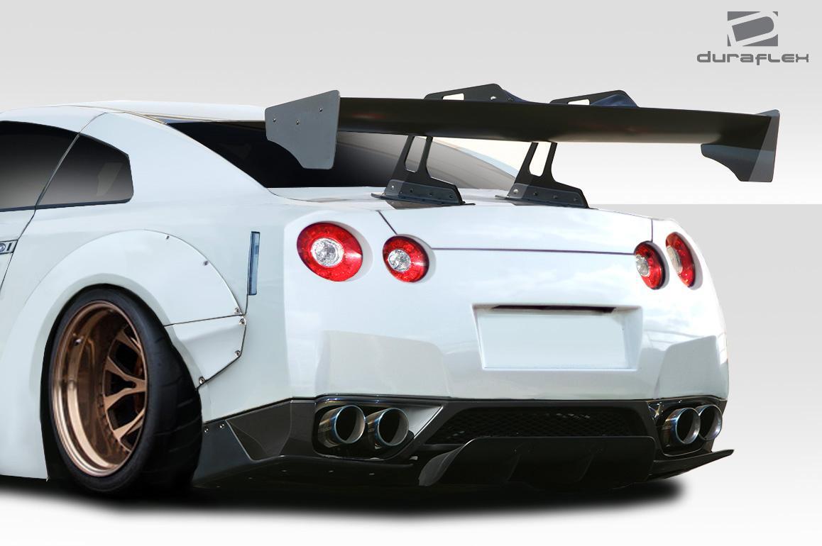 2009-2016 Nissan GTR Duraflex LBW Rear Lip - Image 2