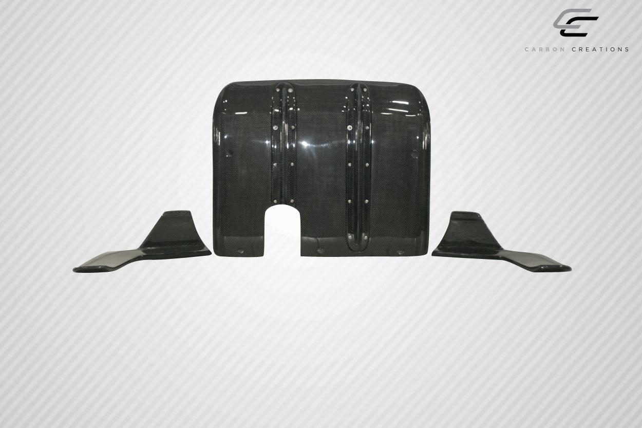 2009-2016 Nissan GTR Carbon Creations LBW Carbon Fiber Rear Lip - Image 5