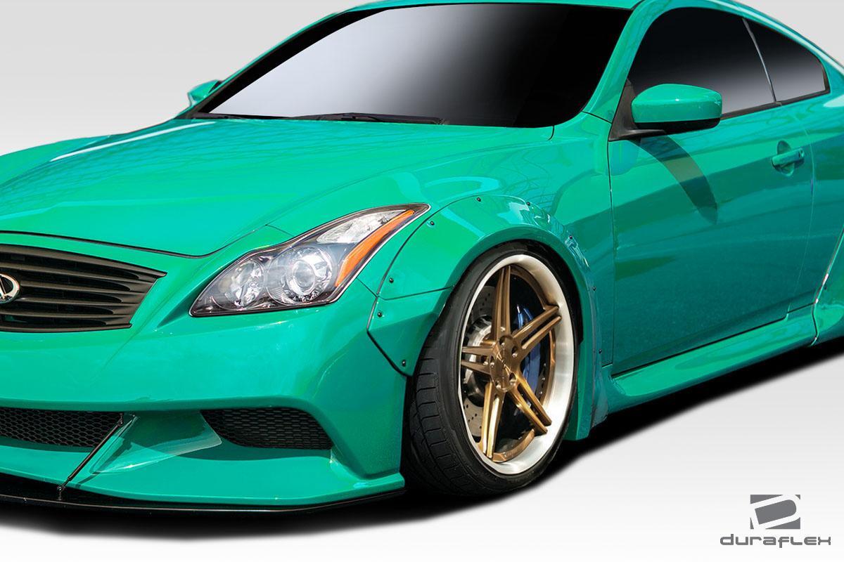 2008-2015 Infiniti G Coupe Duraflex LBW Fender Flare - Image 2