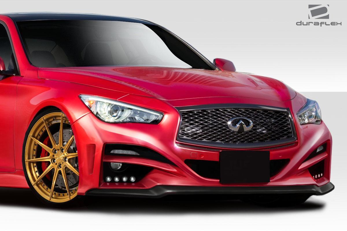 2014-2023 Infiniti Q50 Duraflex Impulse Front Bumper - Image 2