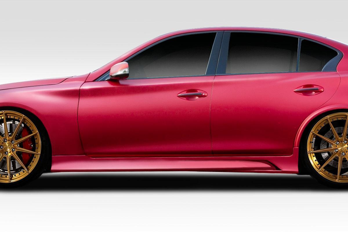 2014-2023 Infiniti Q50 Duraflex Impulse Side Skirts - Image 1