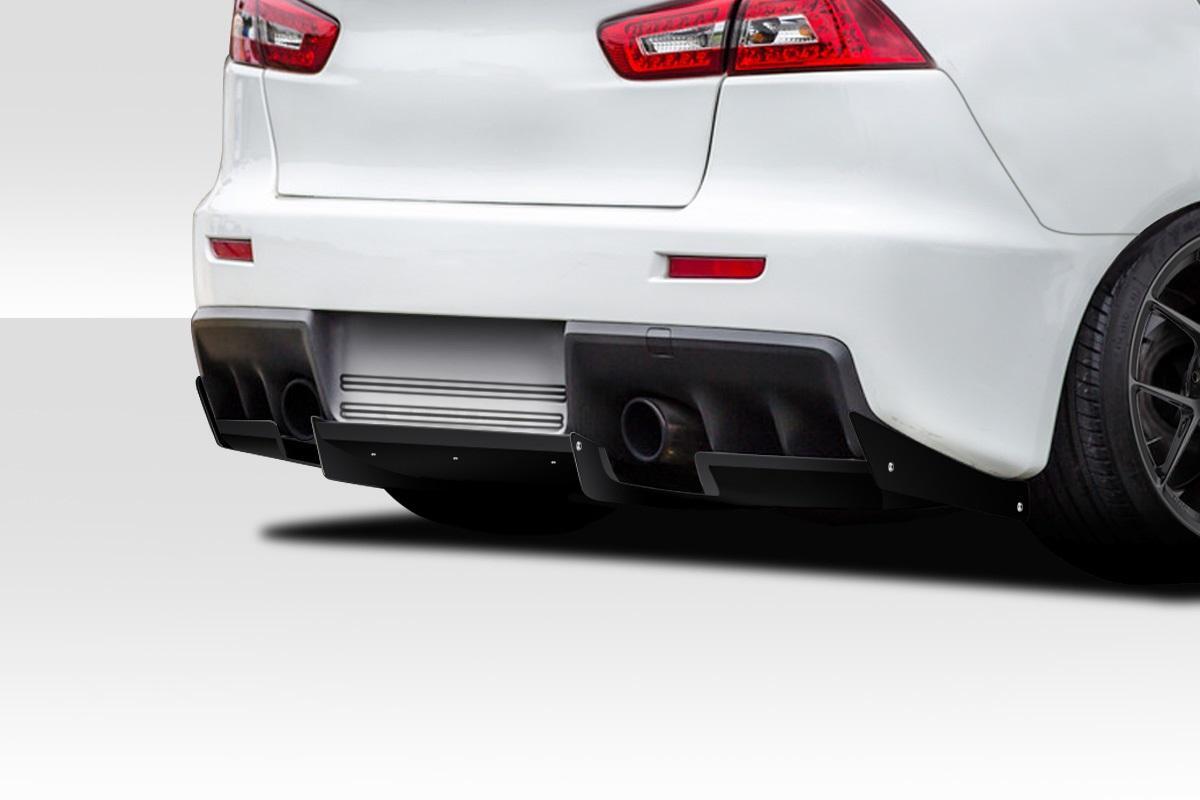 2008-2015 Mitsubishi Evolution Duraflex VR-S Rear Lip - Image 1