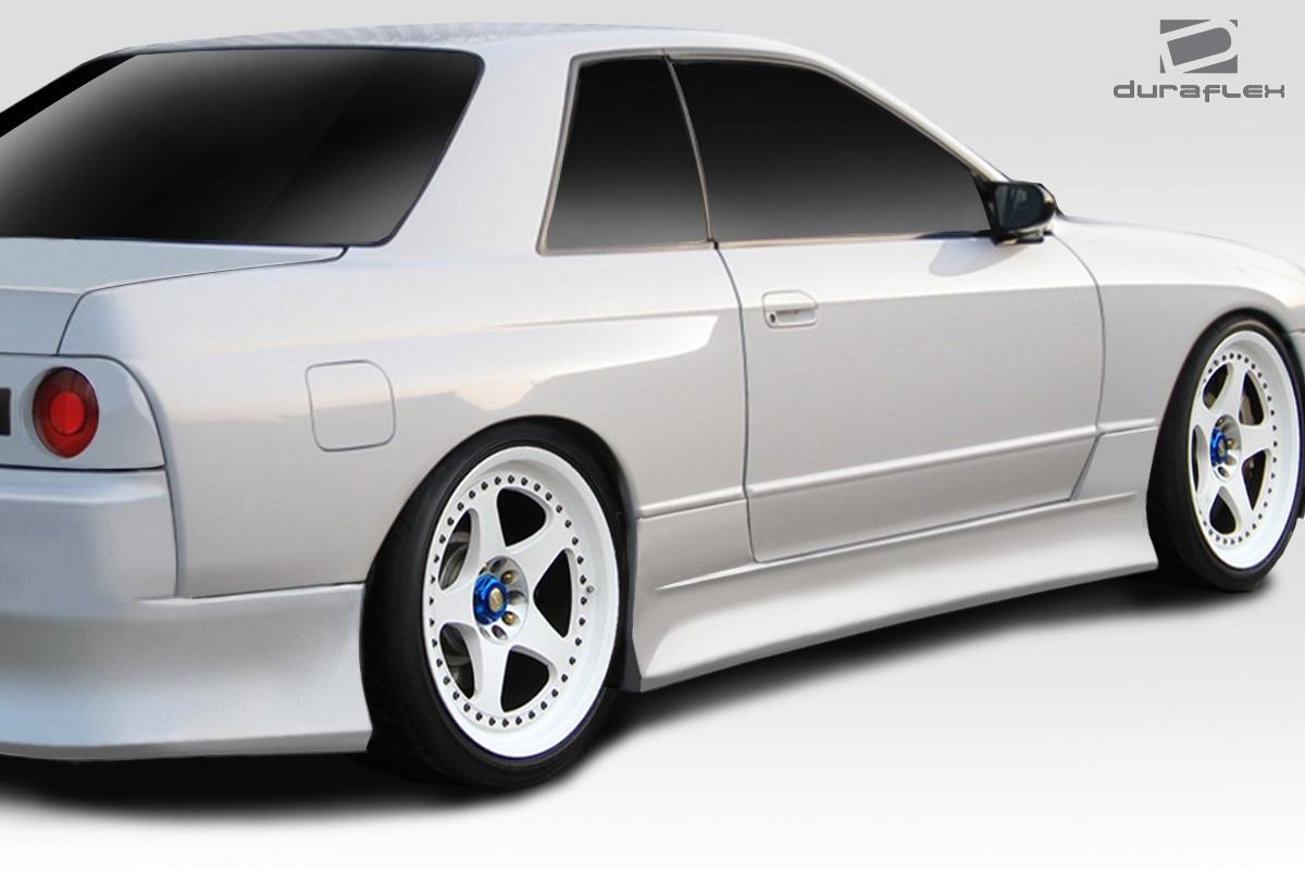 1989-1994 Nissan Skyline Duraflex V-Speed Side Skirts - Image 2