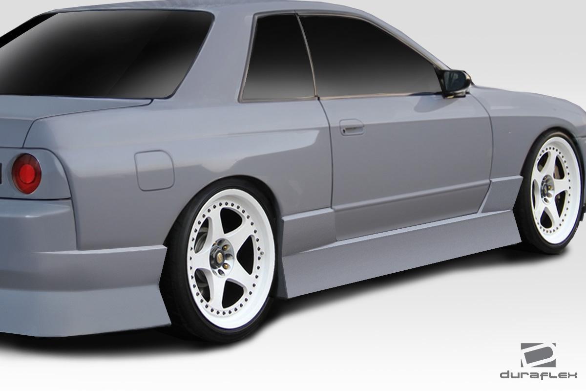 1989-1994 Nissan Skyline Duraflex Type U Side Skirts - Image 2