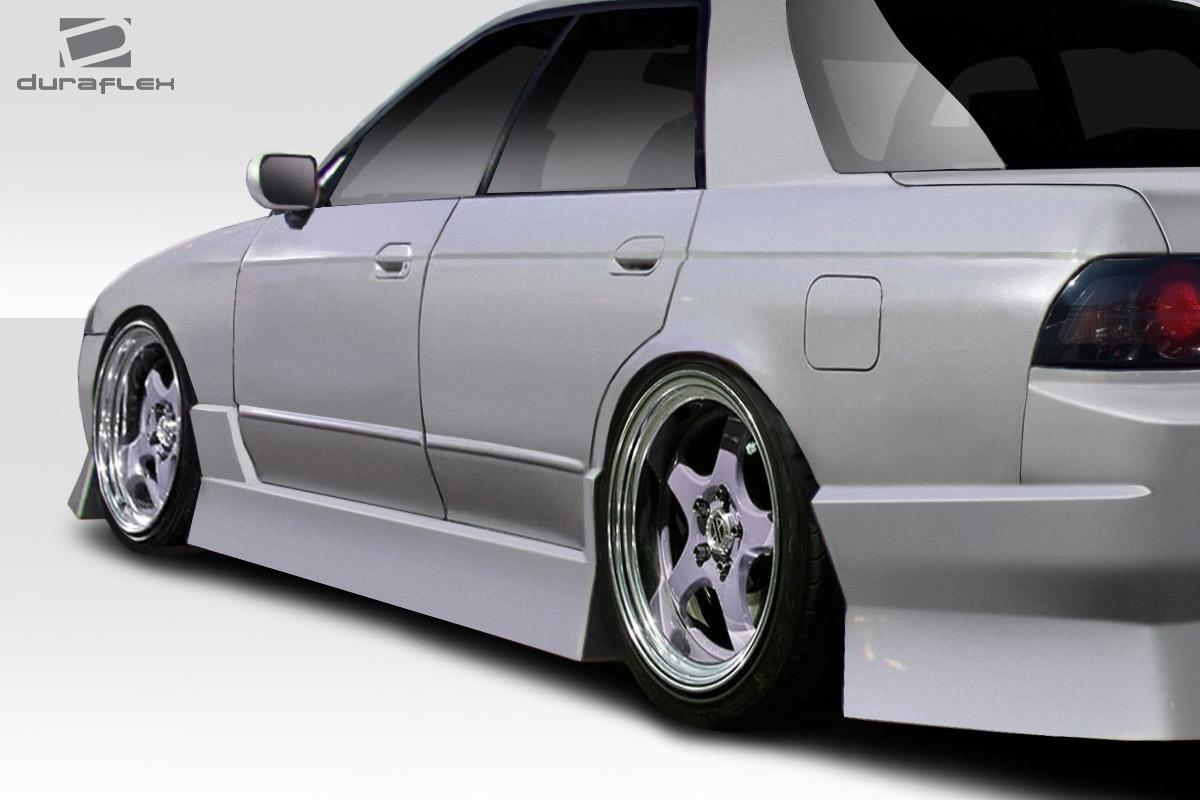 1989-1994 Nissan Skyline Duraflex Type U Side Skirts - Image 2