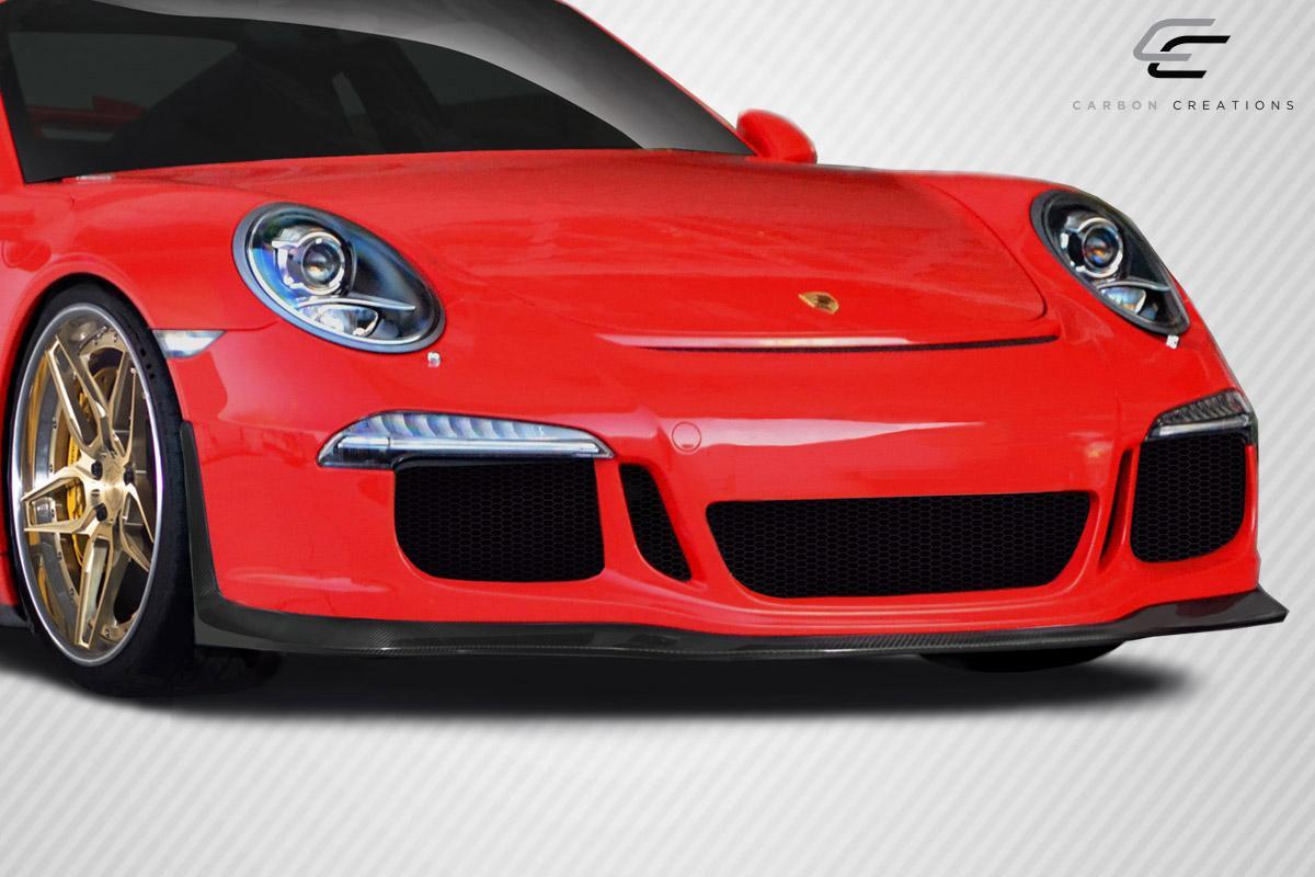 2012-2015 Porsche 991 Carbon Creations GT3 Carbon Fiber Front Bumper - Image 2