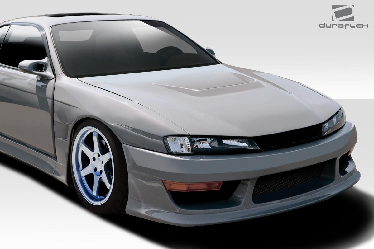 1997-1998 Nissan 240SX Duraflex M-1 Sport Hood - Image 2