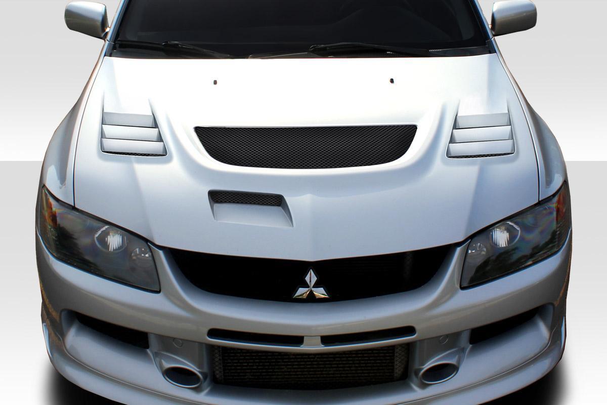2003-2006 Mitsubishi Evolution Duraflex C-1 Hood - Image 1
